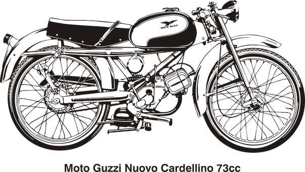 復古 Moto Guzzi Nuovo Cardellino 機車 壁紙