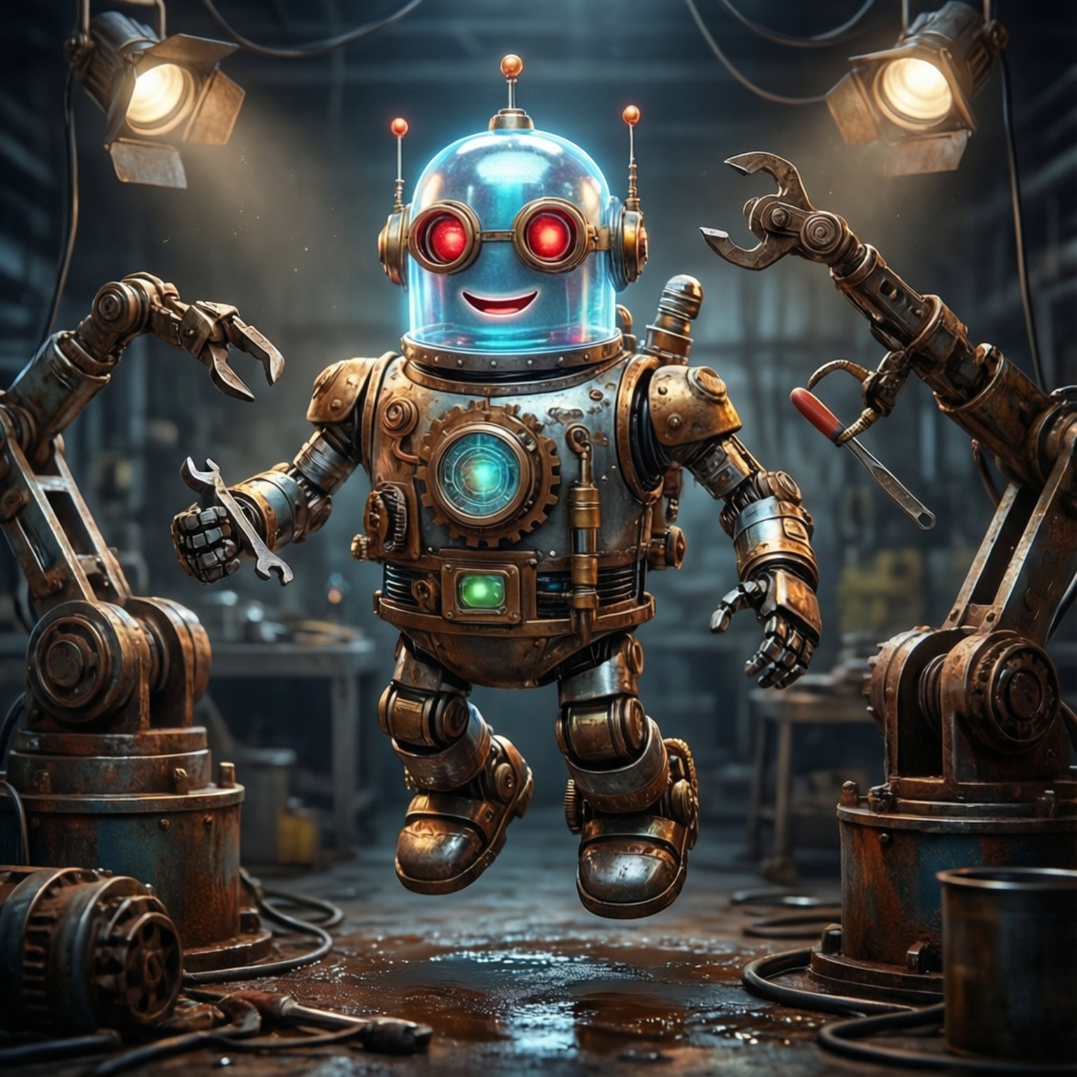 Mr. Handy 的工作坊 壁紙