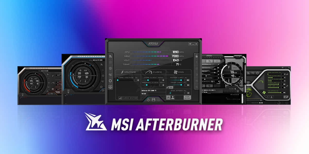 MSI Afterburner v1.1 壁紙