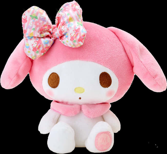 My Melody 絨毛玩偶 壁紙