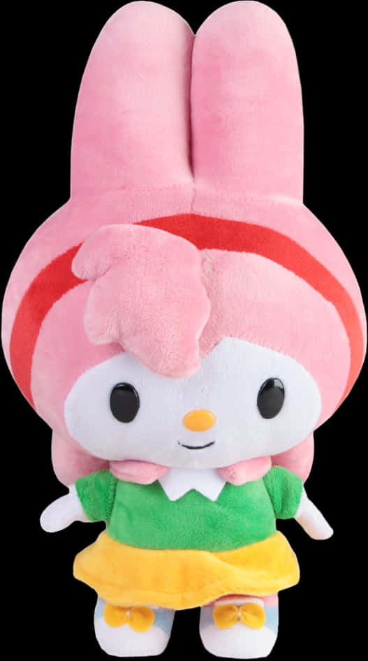 My Melody 毛絨玩具 壁紙