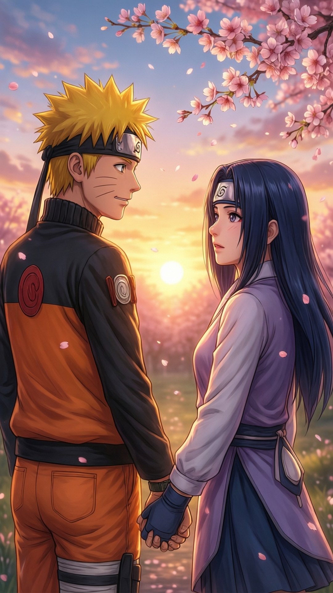 Naruto 與 Hinata 壁紙