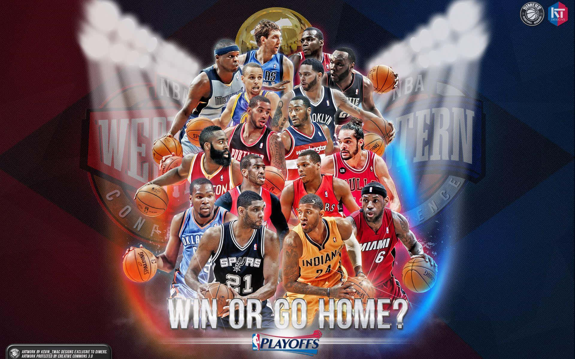 NBA季後賽球員以「Win or Go Home?」口號行動