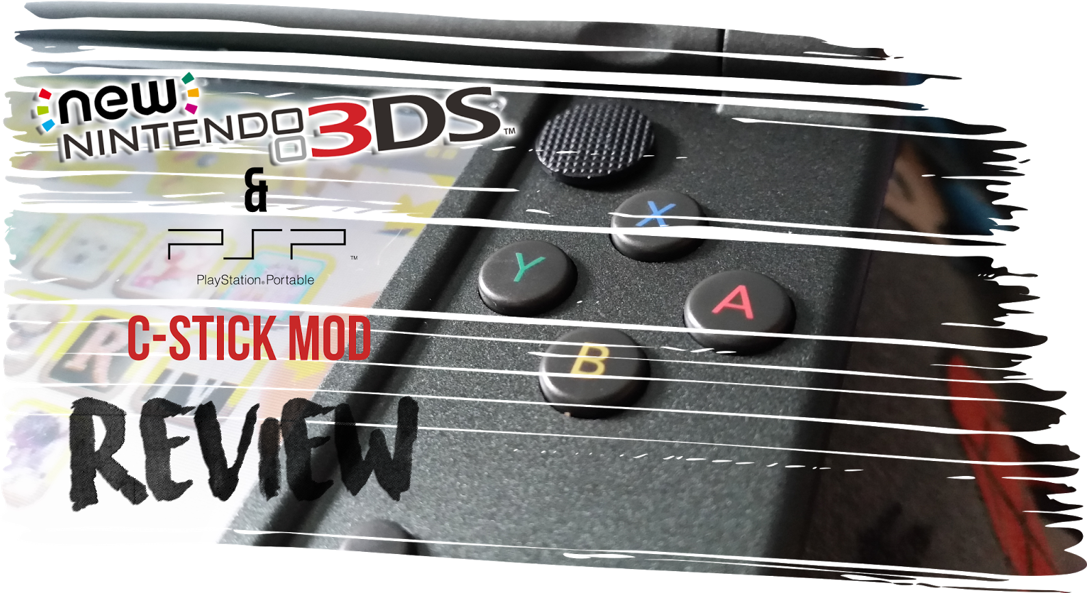 New Nintendo3DS C Stick Mod 評測 壁紙