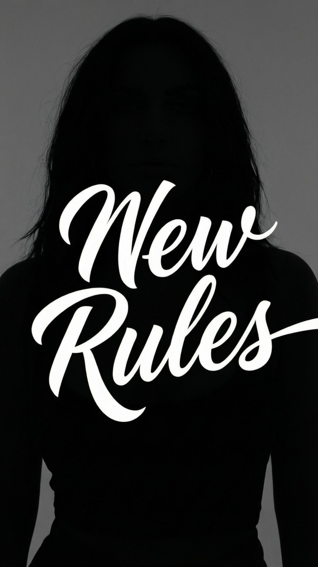 New Rules 字體設計 壁紙