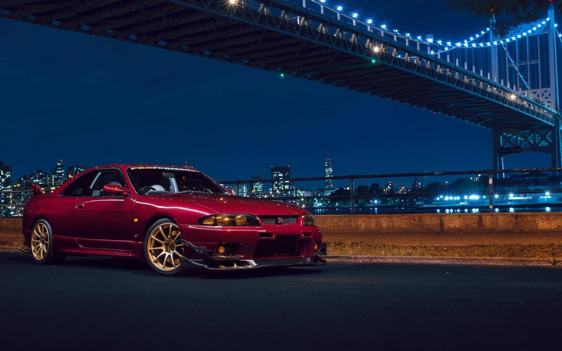 紐約日產Skyline GTR R33壁紙