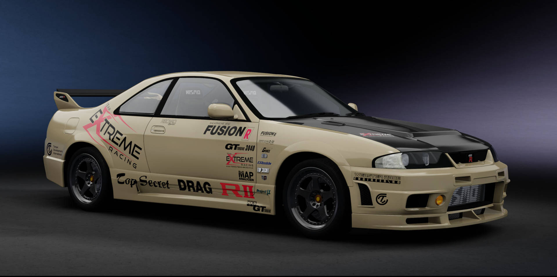 Nissan Skyline GTR R33 400R 壁紙