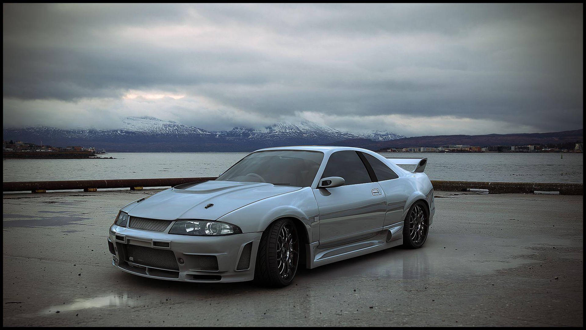 Nissan Skyline GTR R33 近山壁紙