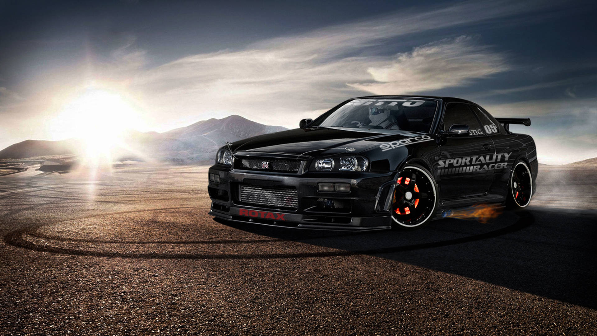 車輛 日產Skyline R34 日產 高畫質壁紙 | 背景圖片