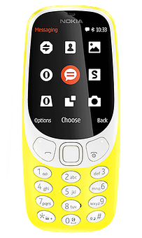 Nokia 經典黃色型號 壁紙