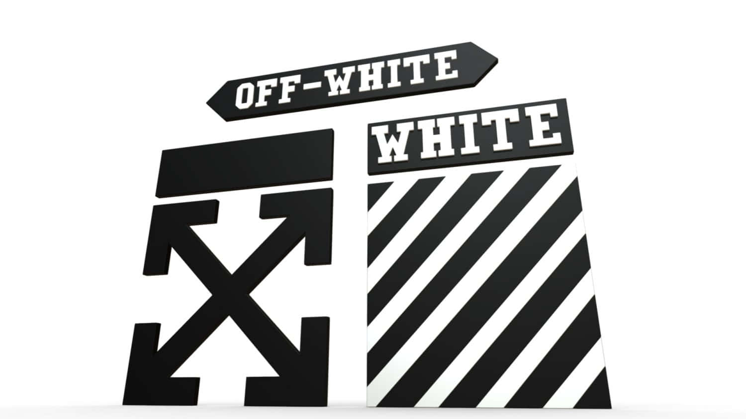 Off White Logo 背景 壁紙