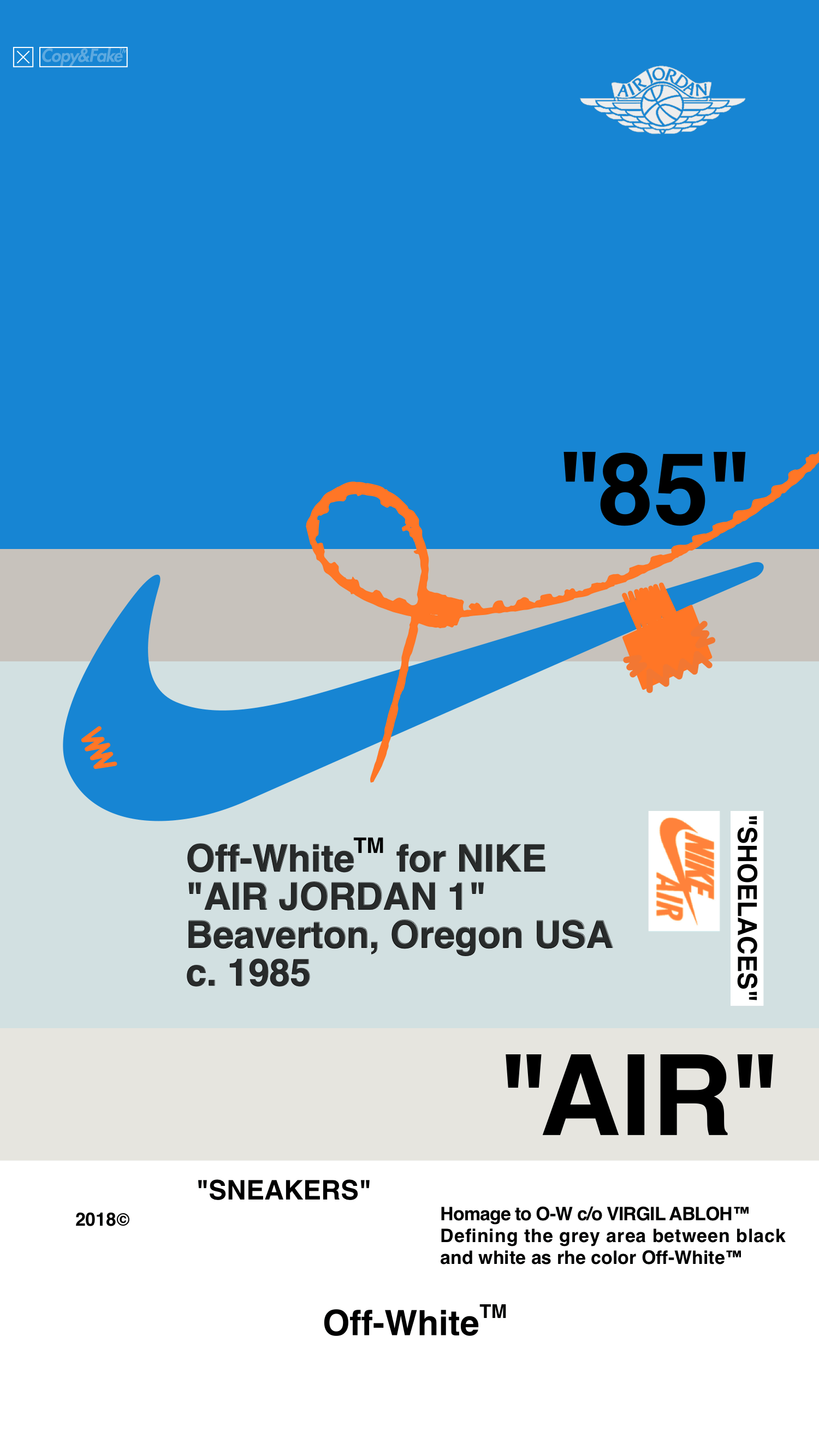 Off White 標誌背景 壁紙