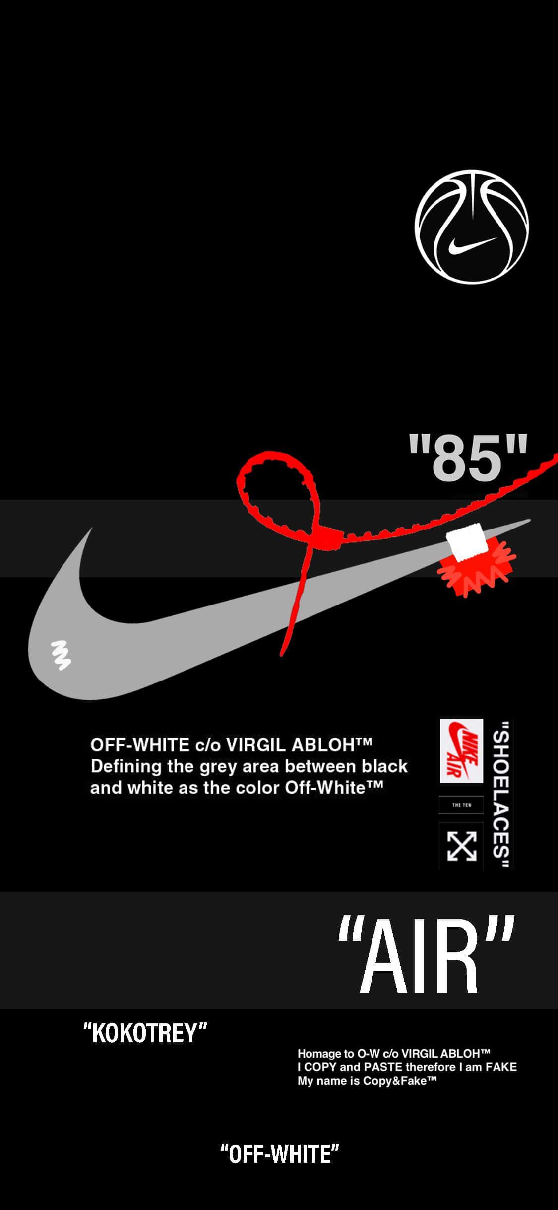 Off White 標誌背景 壁紙