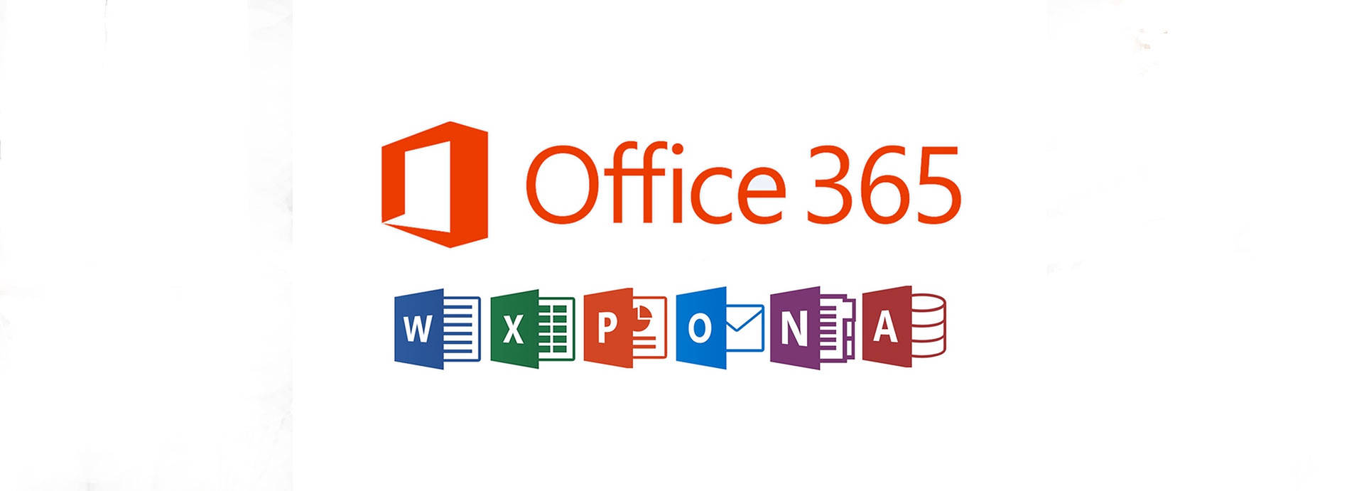 Office 365 標誌，包含 Word、Excel、PowerPoint、OneNote 和 Outlook 應用程式圖示。
