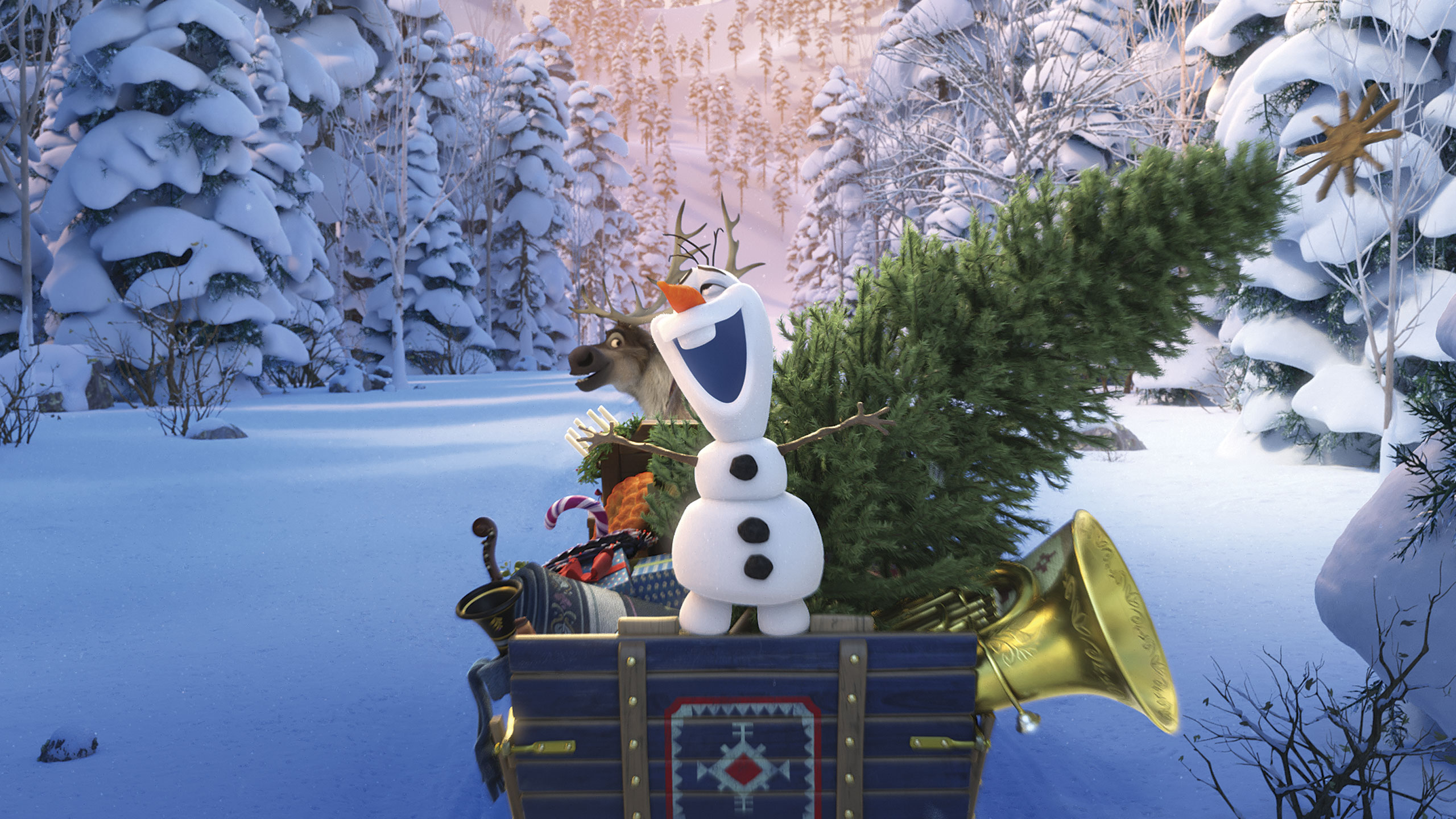 Olaf 2560 x 1440 圖片 壁紙