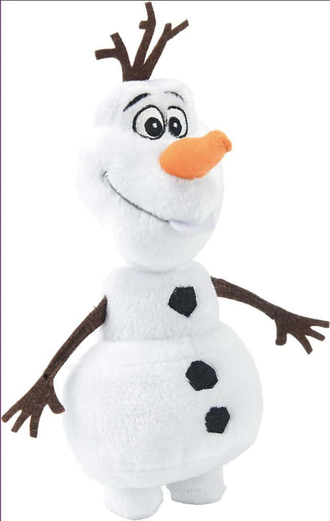 冰雪奇緣 Olaf 毛絨玩具 壁紙