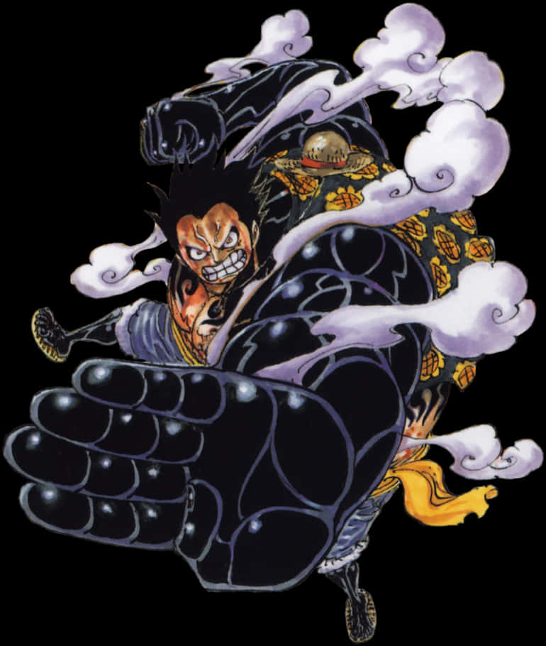 One Piece 路飛四檔變身 壁紙
