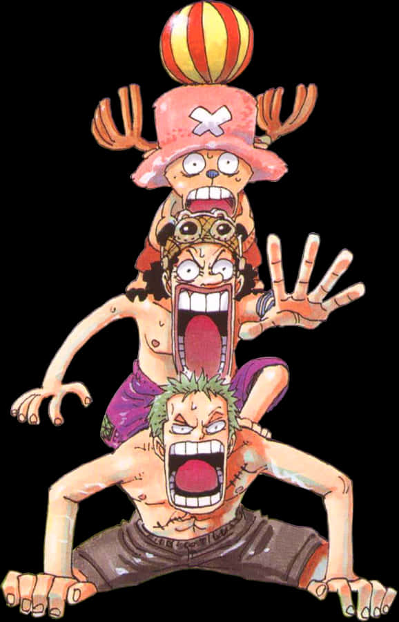 One Piece 動感圖騰 壁紙