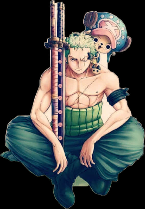 索柏與索柏 One Piece 插畫 壁紙