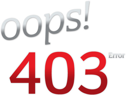 Oops Error403 壁紙