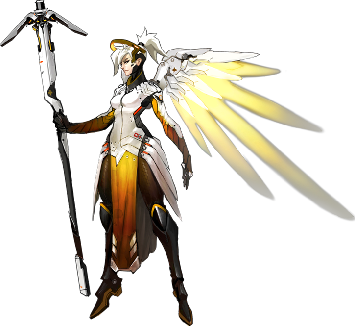 Overwatch 慈悲 概念藝術 壁紙