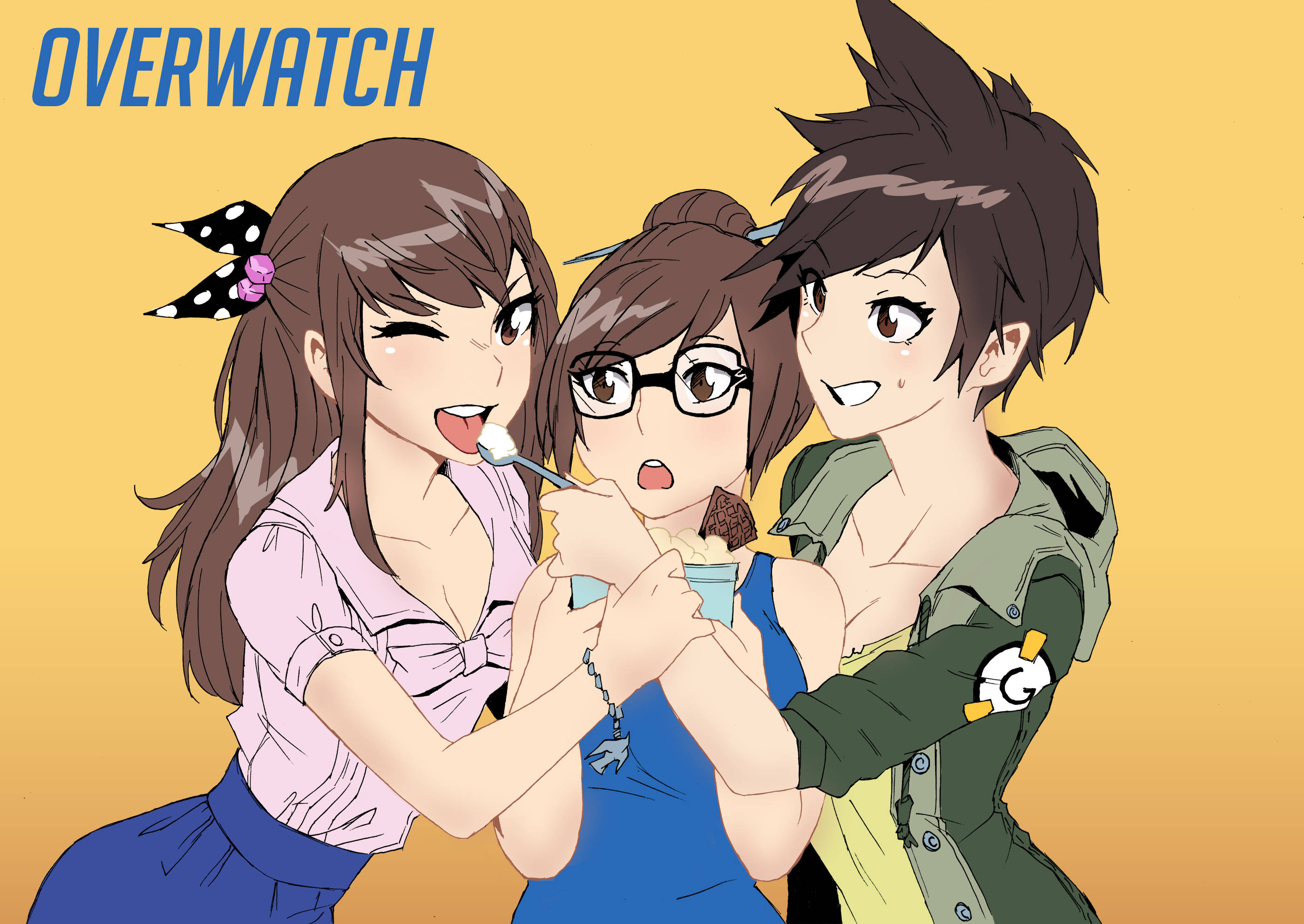 Overwatch 遊戲角色 4K 高解析度 壁紙