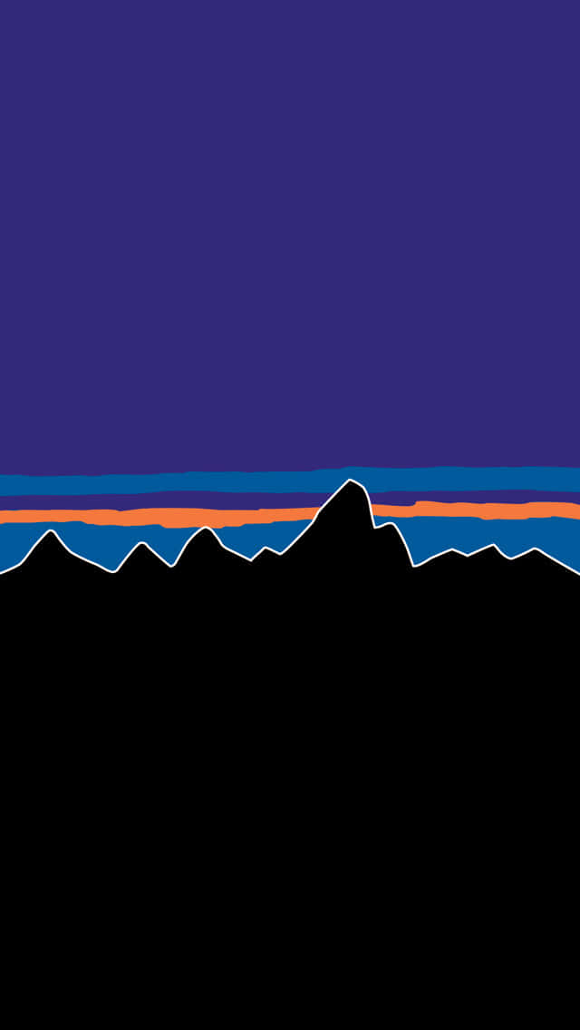 Patagonia Logo 背景 壁紙