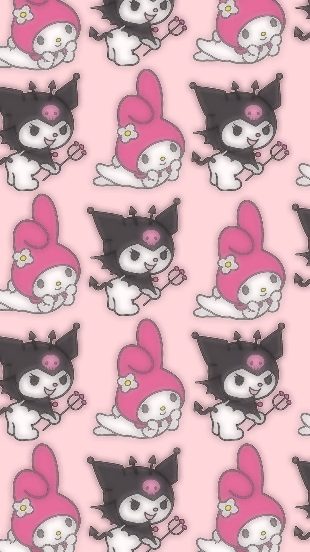 My Melody與Kuromi