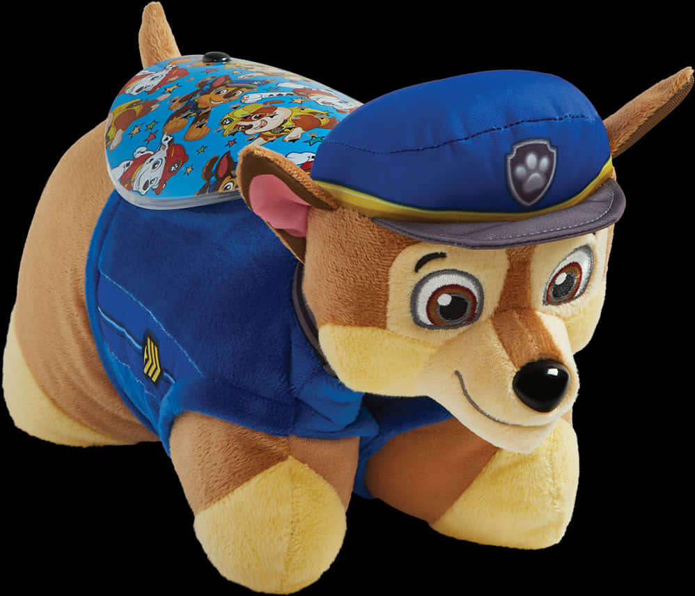 Paw Patrol Chase 毛絨玩具 壁紙