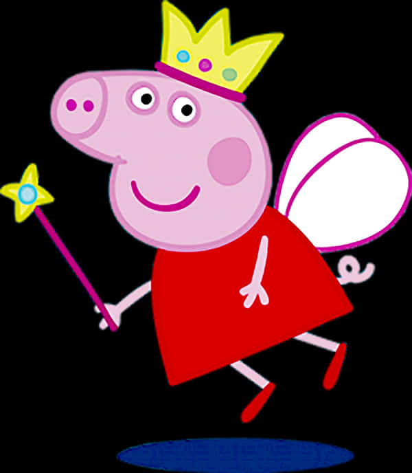 Peppa Pig 仙子公主服飾 壁紙