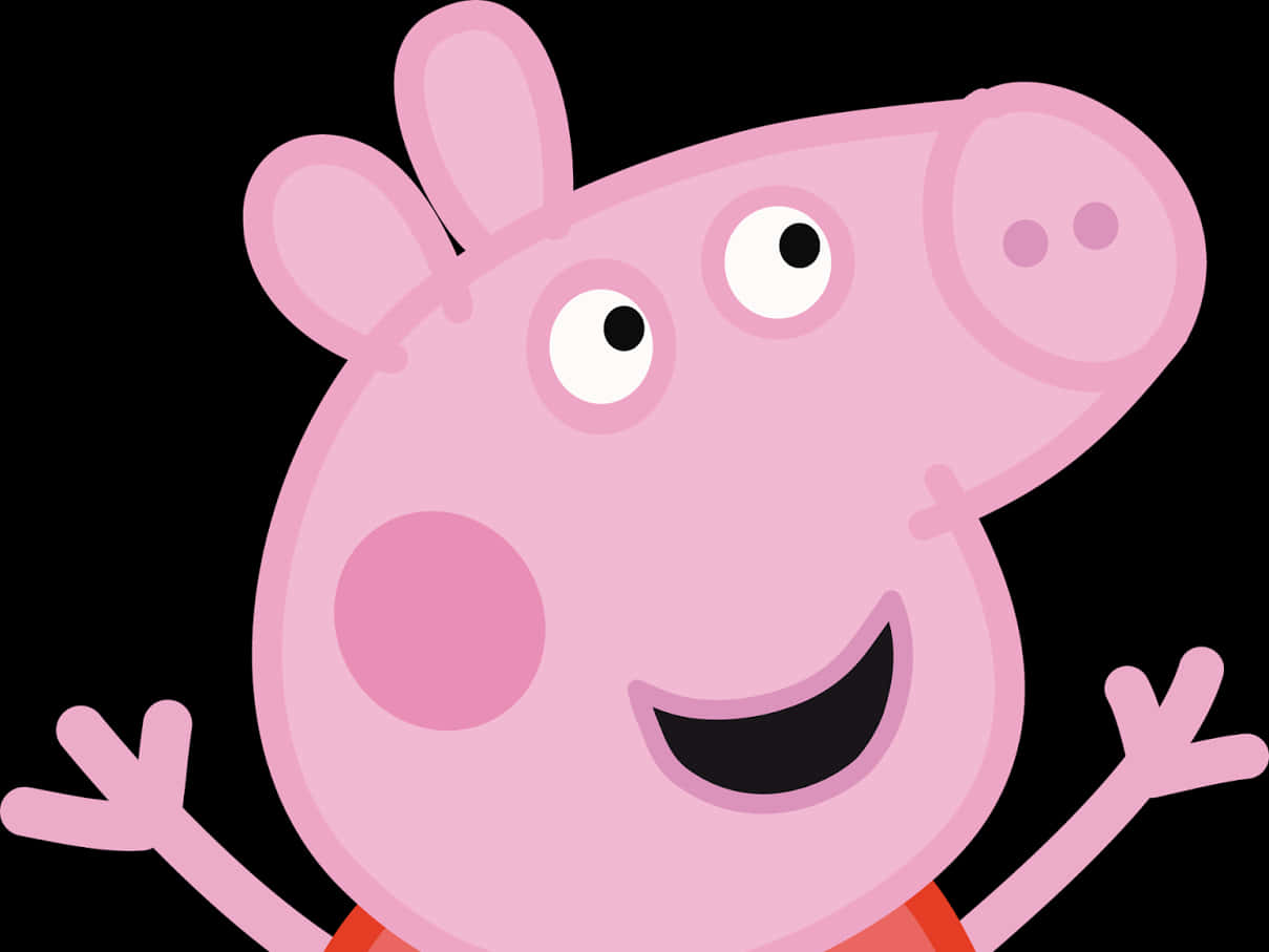 Peppa Pig 開心角色 壁紙