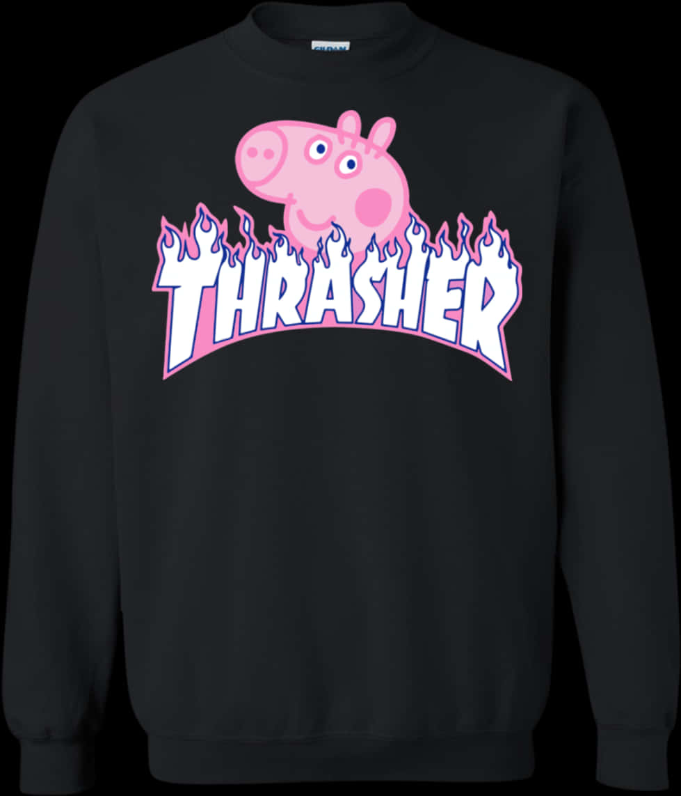 Peppa Pig Thrasher 衛衣 壁紙