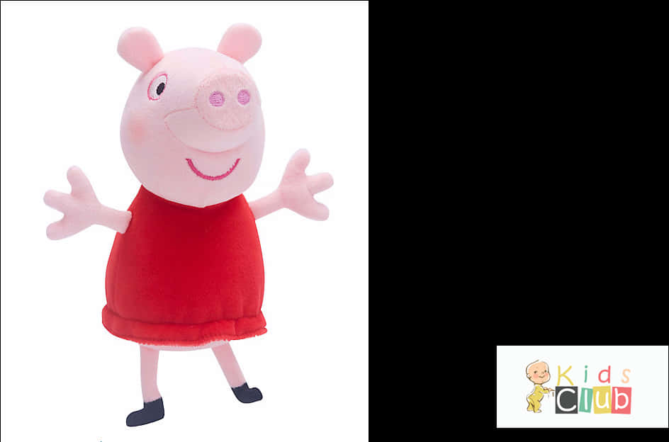 Peppa Pig 毛絨玩具 壁紙