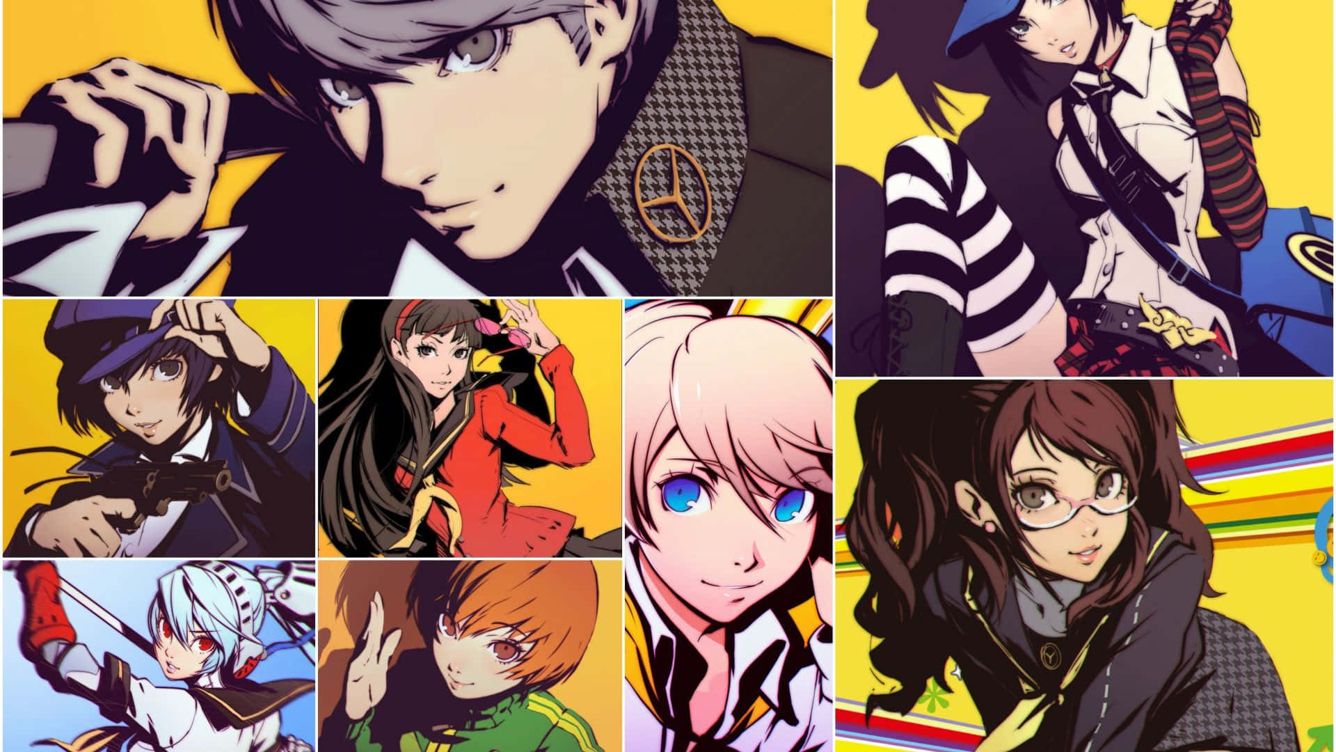 persona 4 海報 by sakura shinoda 壁紙