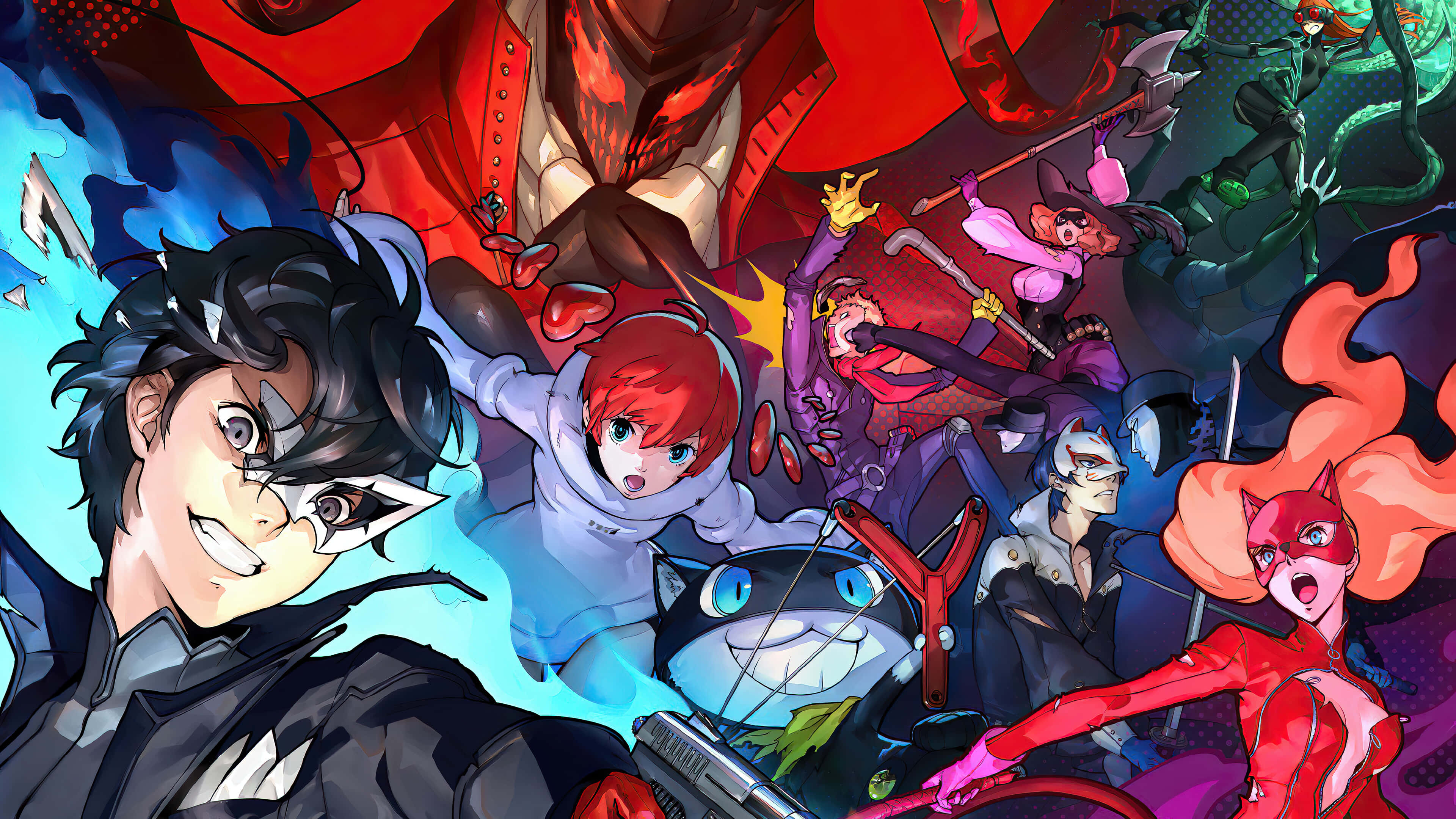 Persona 4 角色海報 壁紙