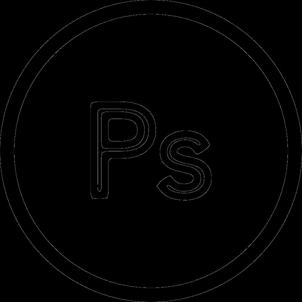 Photoshop 圖標輪廓 壁紙
