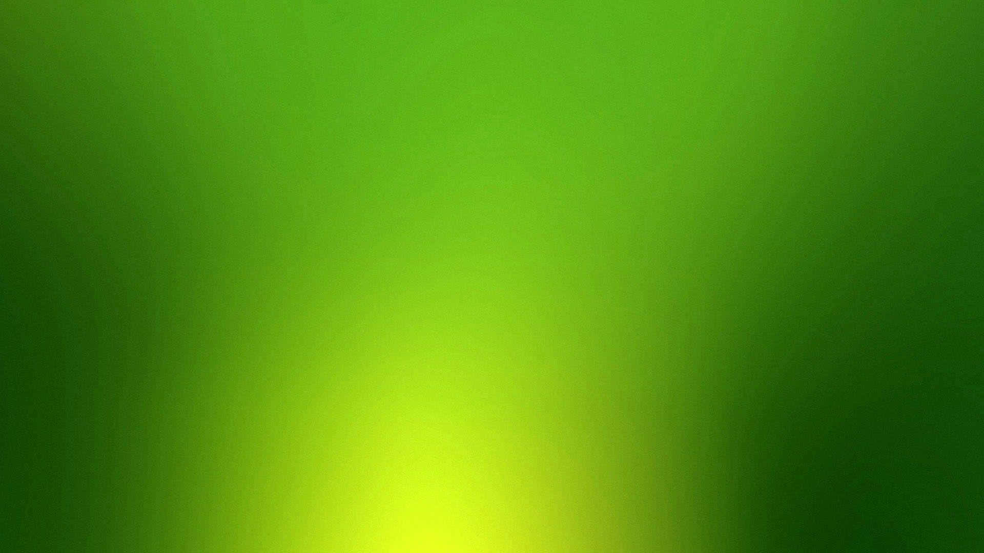 帶有黃色中心的鮮豔綠色漸變背景