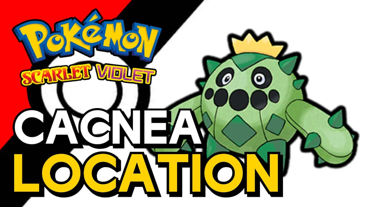 Pokémon 朱／紫 沙漠奈亞位置指南圖，附有角色插圖。