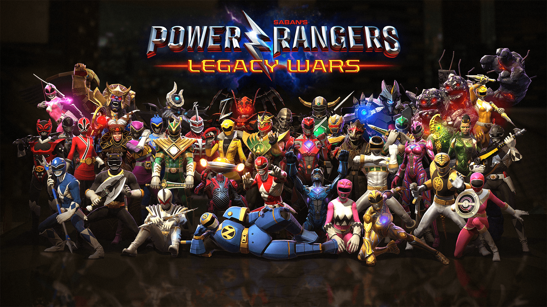 Power Rangers 1920 x 1080 背景 壁紙