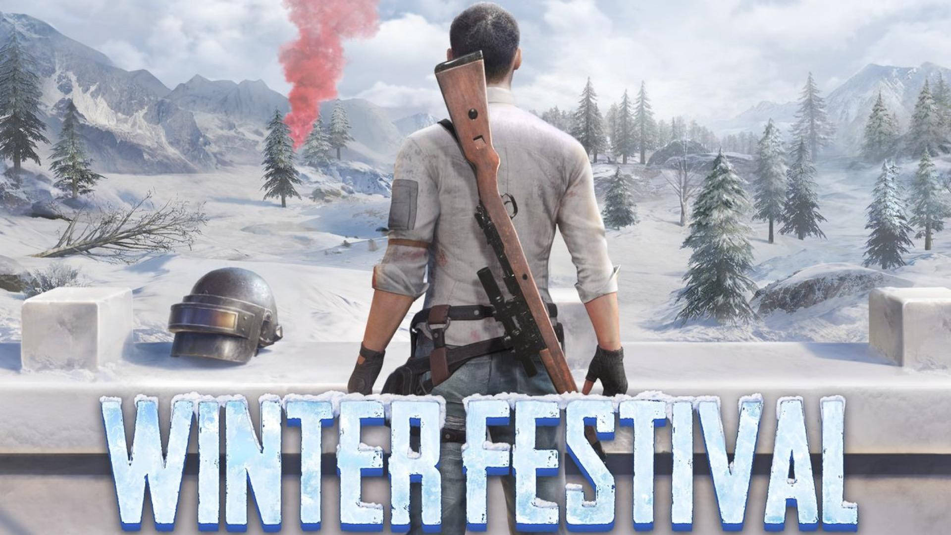 身穿冬季裝備的士兵俯瞰積雪的山脈，伴有紅色煙霧信號