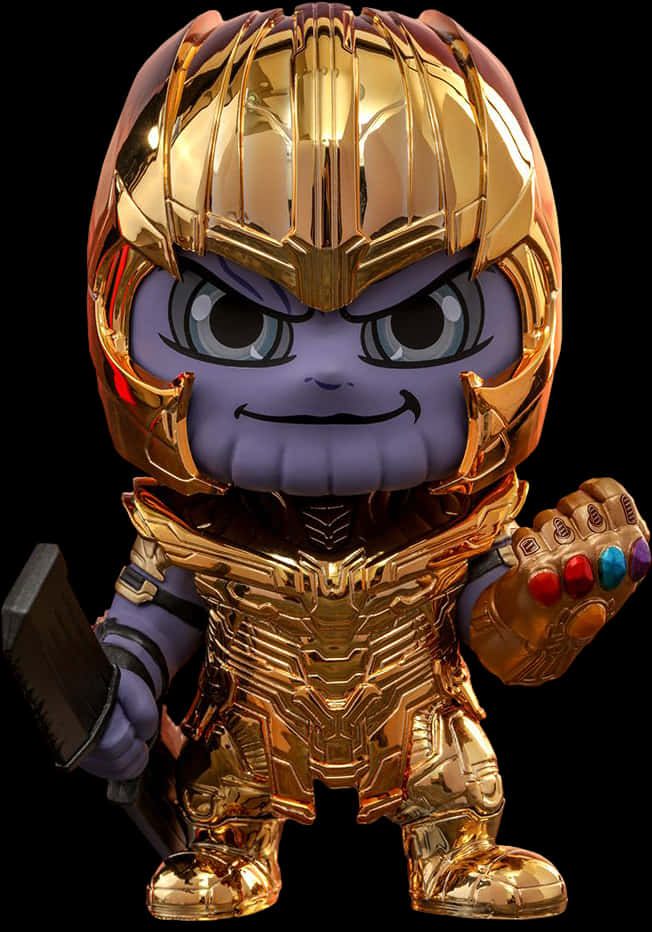 Q版Thanos公仔 壁紙