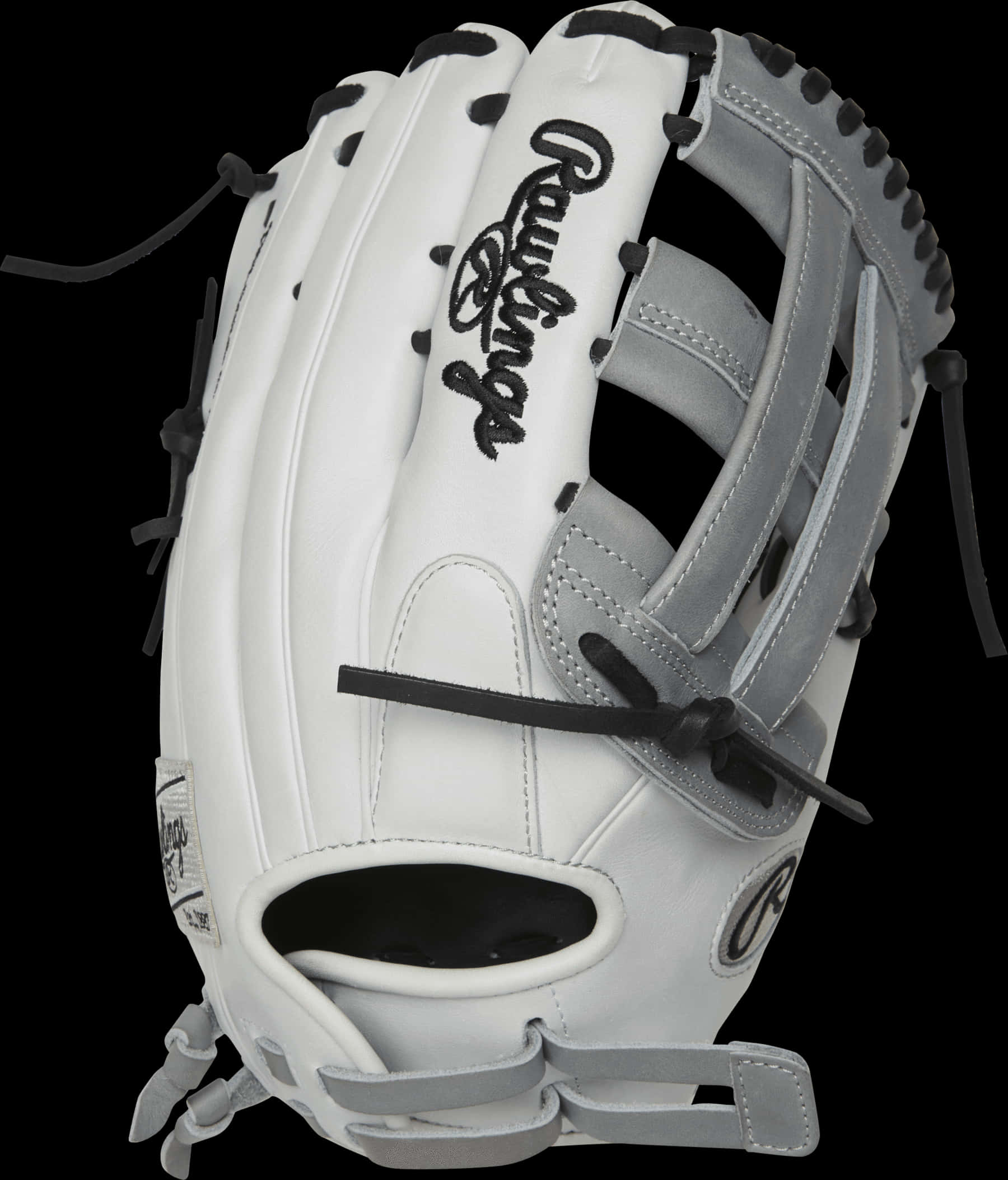 Rawlings 白色軟式棒球手套 壁紙