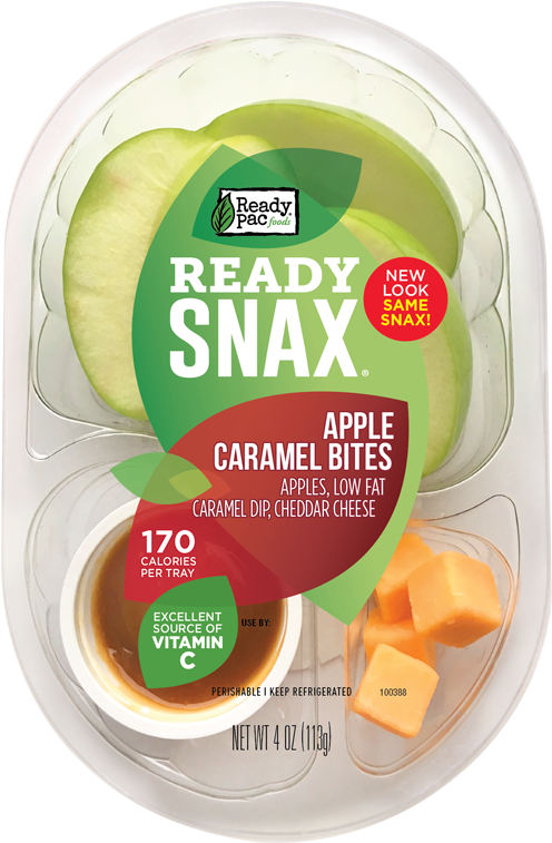 Ready Snax 蘋果焦糖小食包裝 壁紙