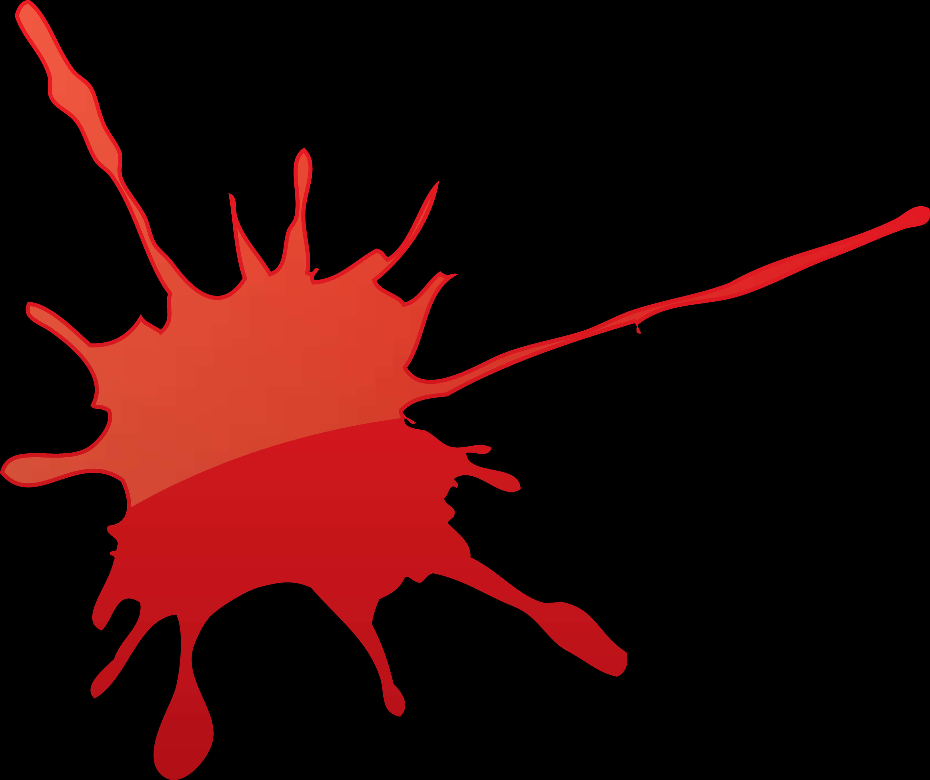 Red Blood Splatter Graphic 壁紙