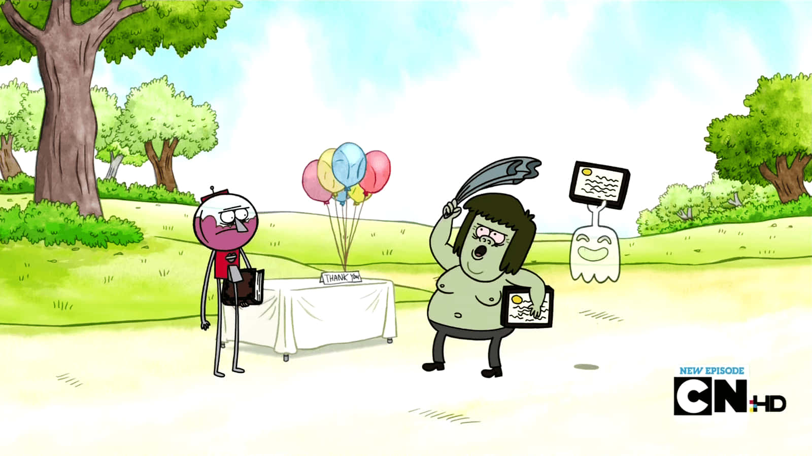 Regular Show 1600 x 900 背景 壁紙