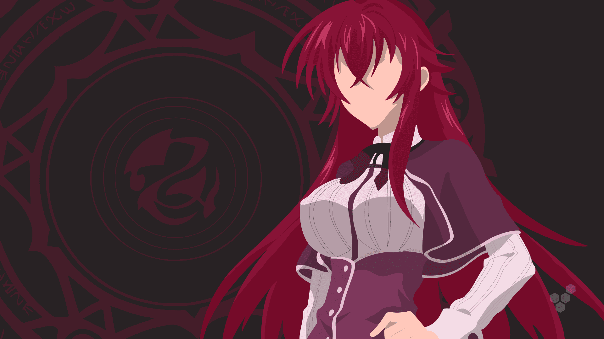Rias Gremory，Highschool DxD 的主角 壁紙