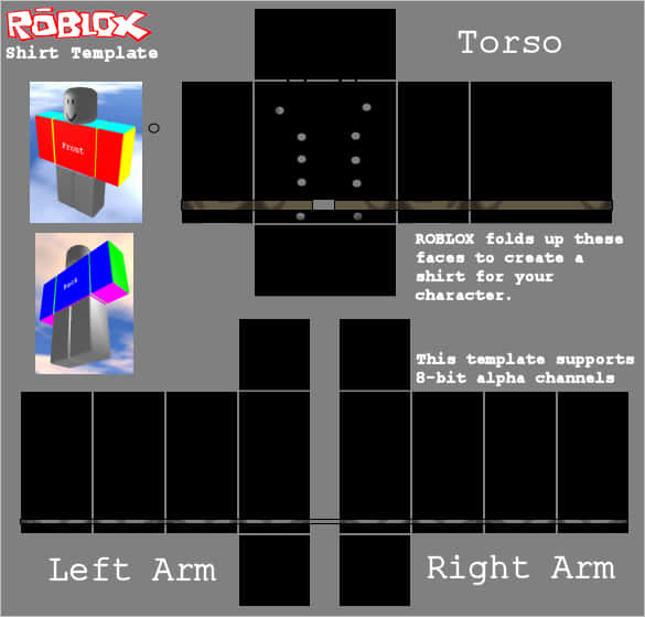 Roblox 衣服模板指南 壁紙