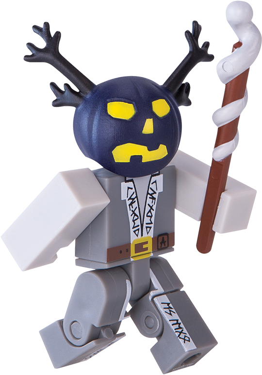 Roblox角色手持法杖與鹿角 壁紙