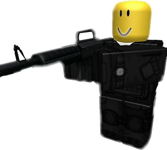 Roblox 角色持槍 壁紙