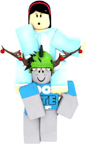 Roblox角色節日服裝馴鹿帽 壁紙
